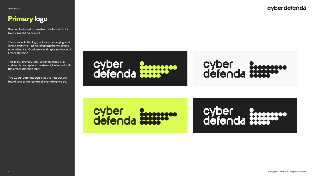 Brand Guidelines - Logo colour variations