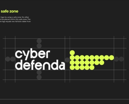 Brand Guidelines - Logo spacing to respect the mark